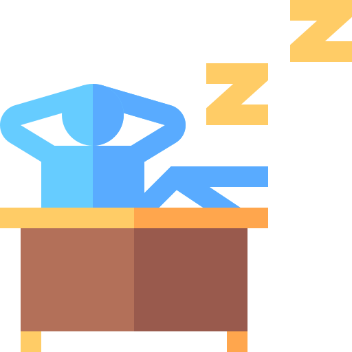 Lazy Basic Straight Flat icon