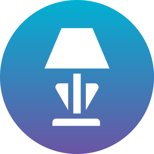 tafellamp Generic Flat Gradient icoon