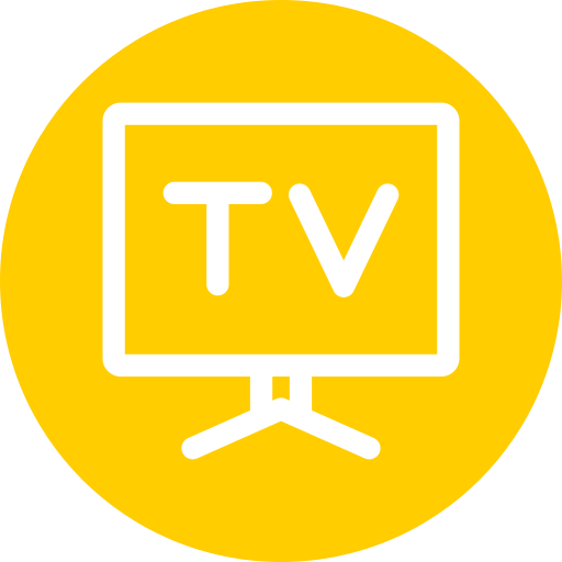 telewizja Generic Circular ikona