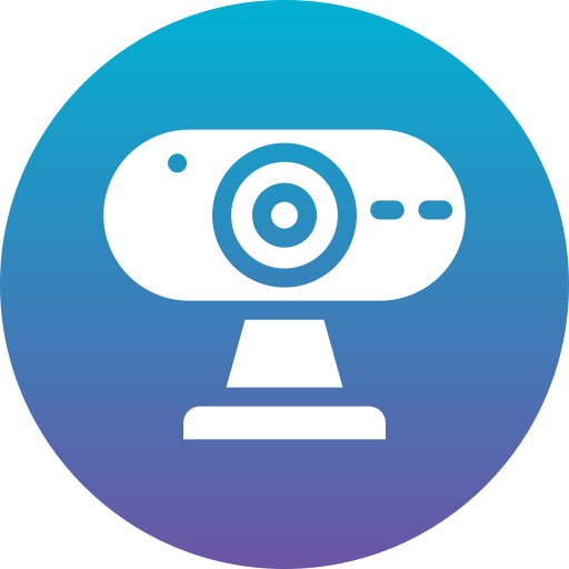 Web camera Generic Flat Gradient icon