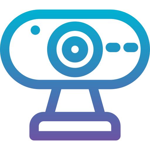 web-kamera Generic Gradient icon