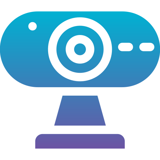 webcam Generic Flat Gradient Icône