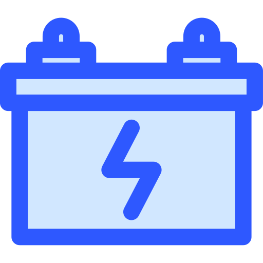 autobatterij Generic Blue icoon