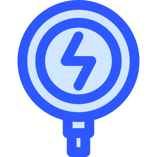 chargement sans fil Generic Blue Icône