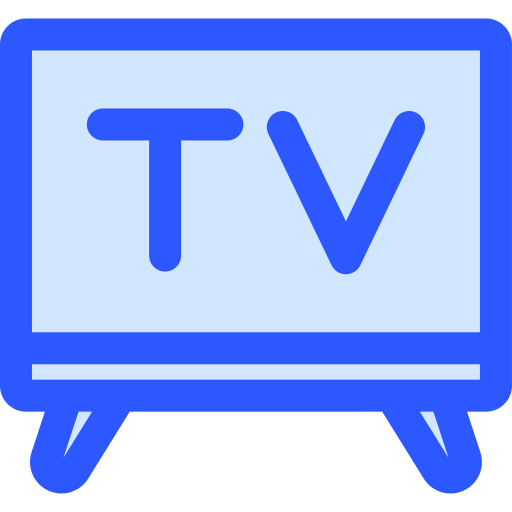 smart tv Generic Blue Ícone