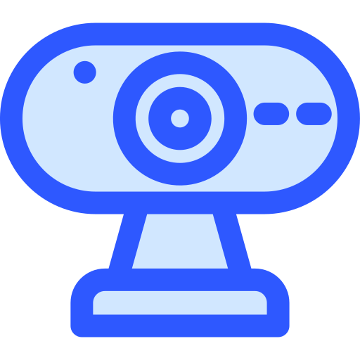 web camera Generic Blue icona