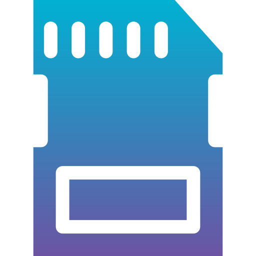 Sd card Generic Flat Gradient icon