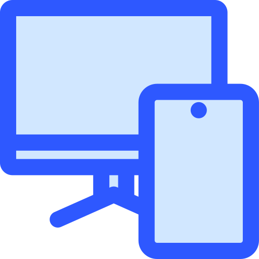 dispositivi elettronici Generic Blue icona