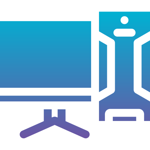 computadora personal Generic Flat Gradient icono