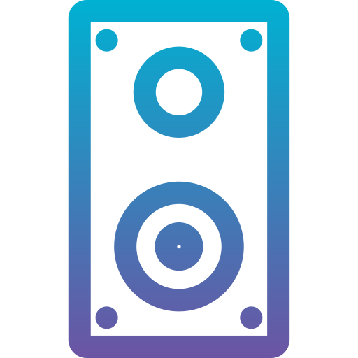 Speakers Generic Gradient icon