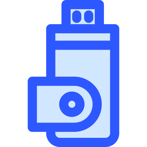 Pendrive Generic Blue icon