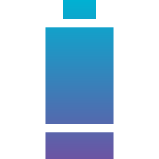 stato della batteria Generic Flat Gradient icona