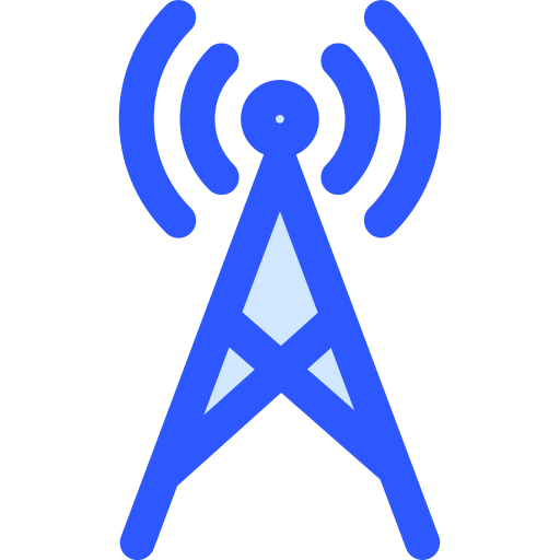 antena Generic Blue Ícone