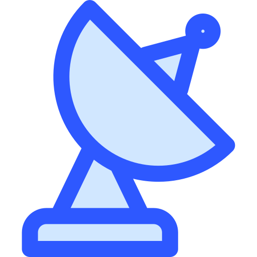 satellitenschüssel Generic Blue icon