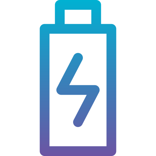 batterij status Generic Gradient icoon