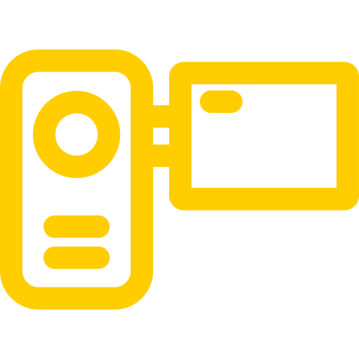 Video camera Generic Simple Colors icon