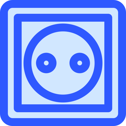 Socket Generic Blue icon