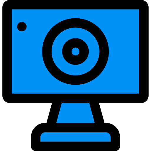 ウェブカメラ Generic Outline Color icon