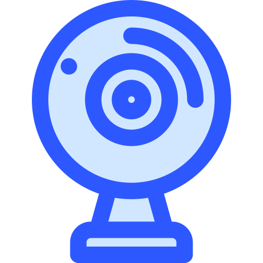 Webcam Generic Blue icon