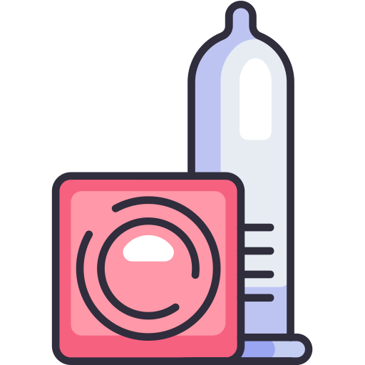コンドーム Generic Outline Color icon