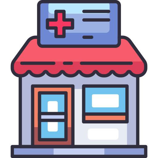 Drugstore Generic Outline Color icon