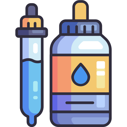 点眼器 Generic Outline Color icon