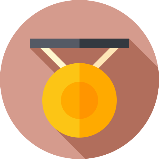 gong Flat Circular Flat ikona