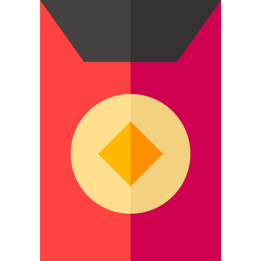 busta rossa Basic Straight Flat icona