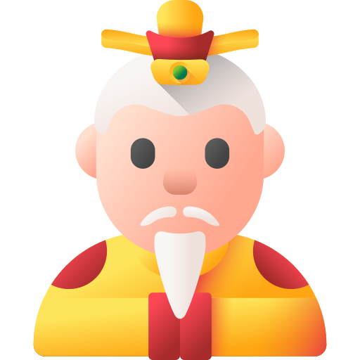 emperador 3D Color icono