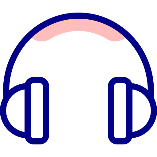 fone de ouvido Detailed Mixed Lineal color Ícone