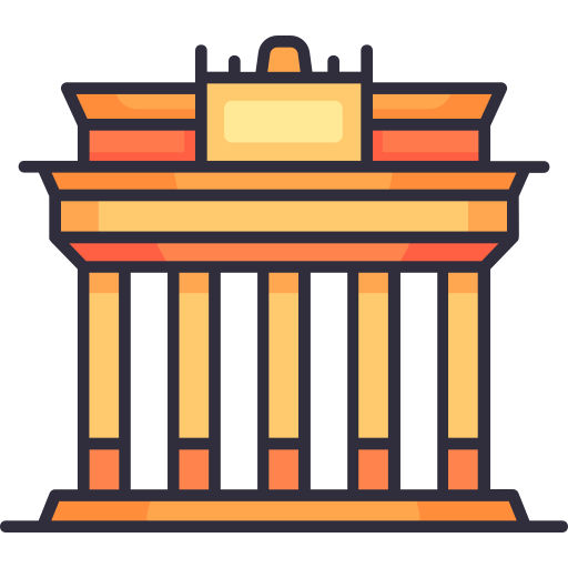 Brandenburg gate Generic Outline Color icon