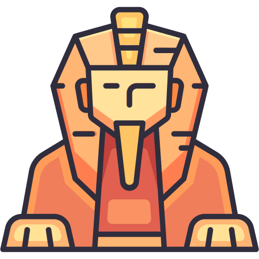 Great sphinx of giza Generic Outline Color icon