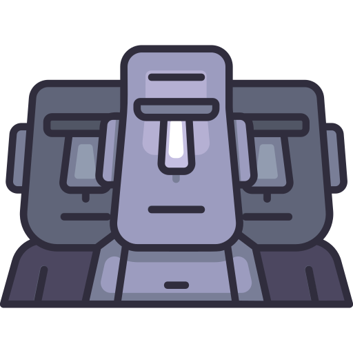 moai Generic Outline Color icono