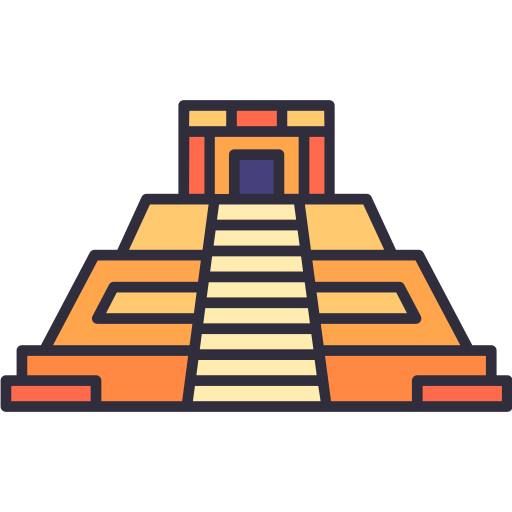 Pyramid of the magician Generic Outline Color icon