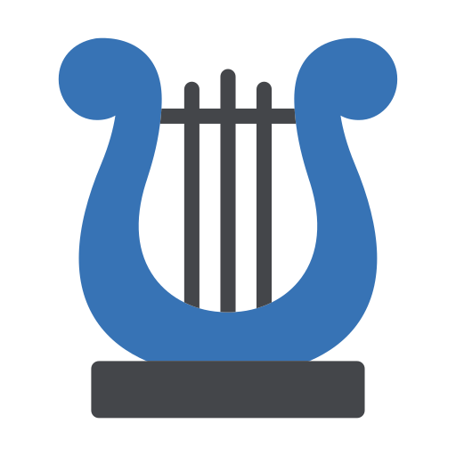 strumento a corda Generic Blue icona