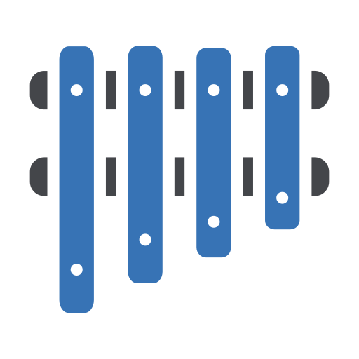 xylophone Generic Blue Icône