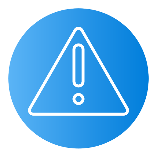 警告サイン Generic Flat Gradient icon