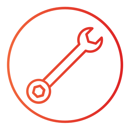 Wrench Generic Gradient icon