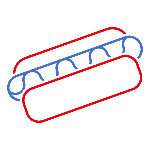 hot dog Generic Fill & Lineal ikona