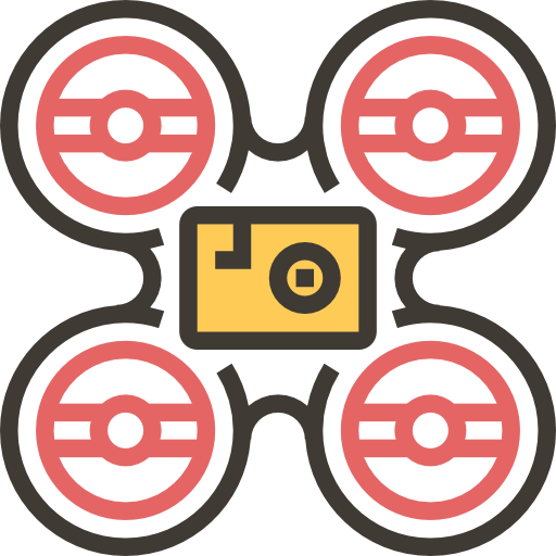 Drone Meticulous Yellow shadow icon