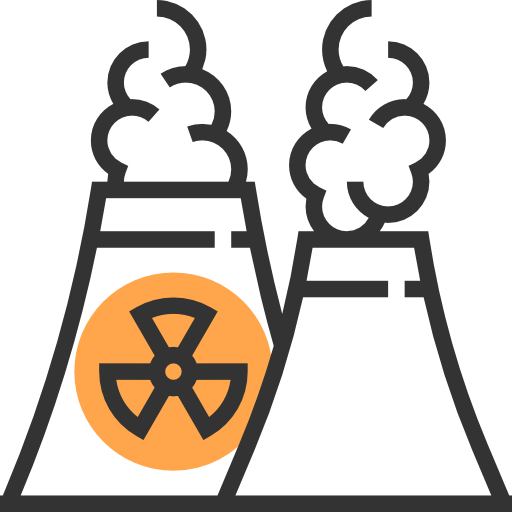 centrale nucleare Meticulous Yellow shadow icona