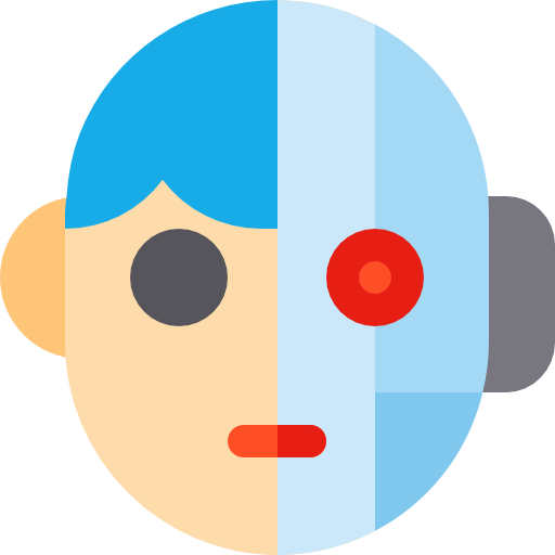 Artificial intelligence Basic Rounded Flat icon