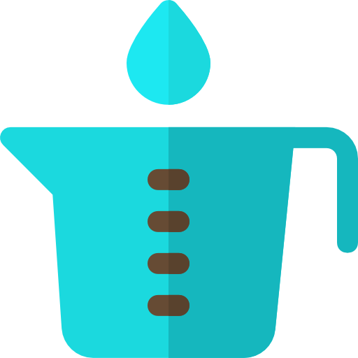 garnek wody Basic Rounded Flat ikona