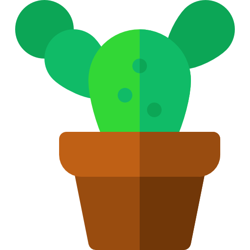 Prickly pear Basic Rounded Flat icon