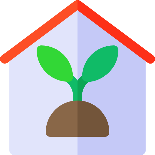 plantas de interior Basic Rounded Flat icono