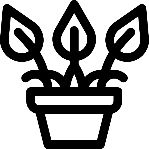피스 릴리 Basic Rounded Lineal icon