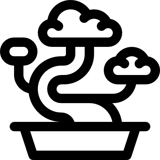 bonsai Basic Rounded Lineal ikona