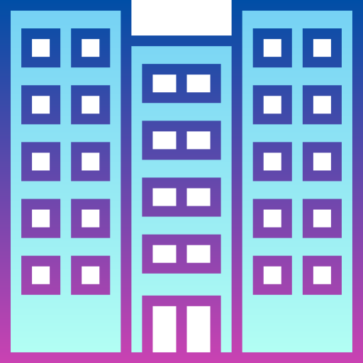 kondominium Detailed bright Gradient ikona