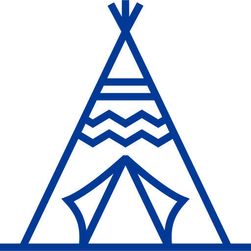 Tepee Detailed bright Lineal icon