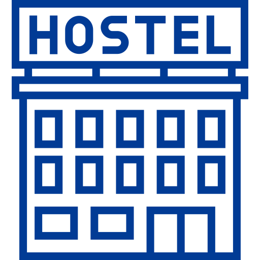 Hostel Detailed bright Lineal icon